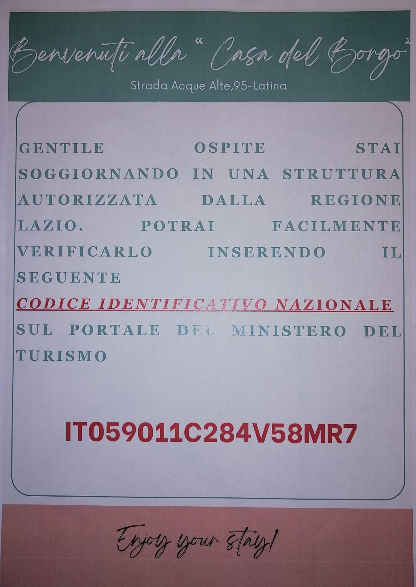 La Casa Del Borgo-Intero Appartamento Latina Eksteriør billede